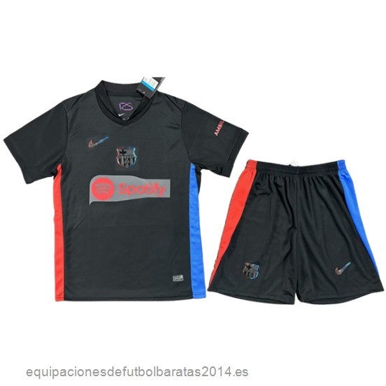 Nuevo 2ª Conjunto De Hombre Barcelona 24/25 Negro Baratas